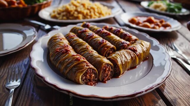 Classic regional cuisine from specific European area presented during midday meal