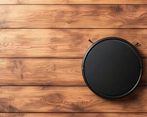 AIpowered robotic vacuum cleaner recognizing different floor types and adjusting cleaning modes