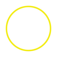 Yellow Circle Vector