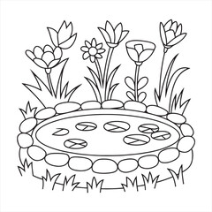 Cute cartoon vector illustration, Create a vector illustration of a friendly, 
Cute and happy domestic having fun with colorful fun drawing illustration vector art design, Adorable Cute Design.