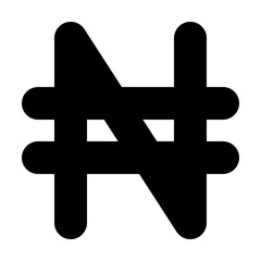 Naira Icon Vector