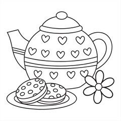 Cute cartoon vector illustration, Create a vector illustration of a friendly, 
Cute and happy domestic having fun with colorful fun drawing illustration vector art design, Adorable Cute Design.