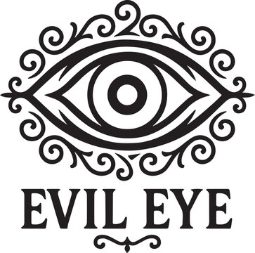 Evil Eye Vector Design
