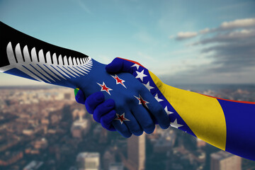 Shaking hands New Zealand and_Bosnia and Herzegovina