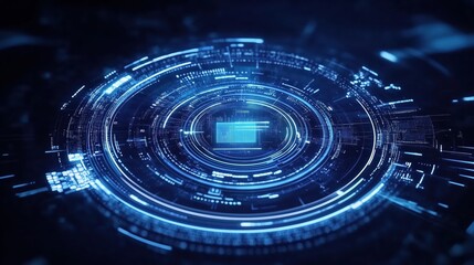 Futuristic Digital Interface