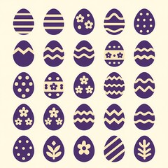Fototapeta premium 25 Easter Icon Pack