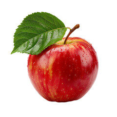 apple with leaf  png