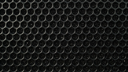 Speaker mesh surface. Focus selected