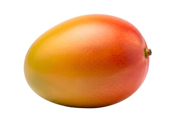 Ripe and Colorful Mango Fruit Close-Up Studio Shot.