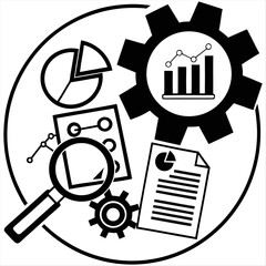 vector illustration of construction tools