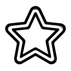star icon vector illustration