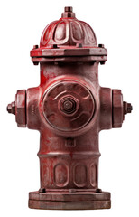 Fototapeta premium PNG Fire hydrant red white background architecture.