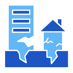 Earthquake  Icon Element For Design