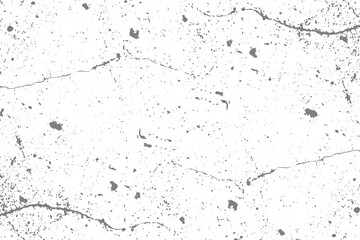 Abstract Neutral Gray Grunge Texture Overlay with Crackle Splatter Design, Transparent Background &ndash; Perfect for Vintage Posters, Album Covers, and Digital Art Projects