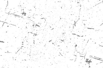 Abstract Neutral Gray Grunge Texture Overlay with Scratched Distressed Effect for Vintage Creative Backgrounds, Transparent Background