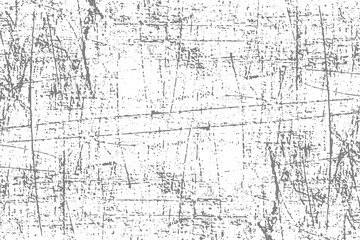 Abstract Neutral Gray Grunge Texture Overlay with Distressed Rough Scratched Pattern for Vintage Backgrounds, Transparent Background