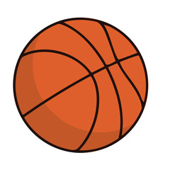 Fototapeta premium Basketball Vector Png Transparent Background