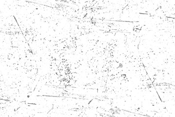 Abstract Neutral Gray Grunge Texture Overlay with Distressed Scratched and Rough Noise Effect, Transparent Background