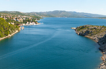 Fototapeta premium Coastal Serenity in Croatia