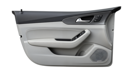 Car interior door panel