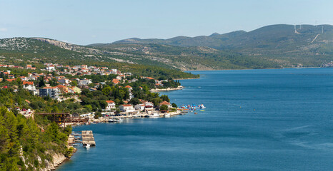 Coastal town on the Adriatic Sea