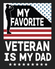 Obraz premium Veterans Day Patriotic Tribute