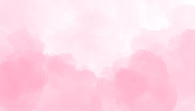 Soft, pink cloudscape; dreamy, ethereal atmosphere