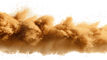 Desert Dust Storm Clouds