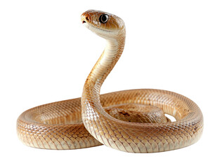 Fototapeta premium Coiled Snake Alert
