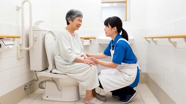 介護施設の排泄介助