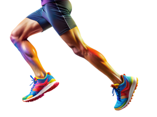 legs of a woman in blue jeans isolated on white background. PNG Transparent file type with high definition quality And vibrant color grading Available.