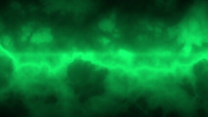 Abstract Green Energy Plasma Nebula Background image photo