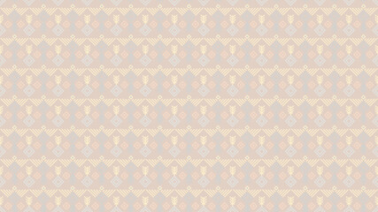 Abstarct background Cute scandinavian style ethnic seamless pattern background.