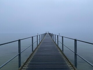 Obraz premium pier in the sea