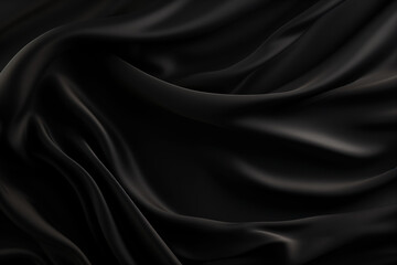 Fototapeta premium dark black cloth background