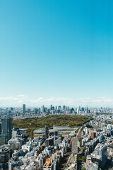 Geometric Architecture of Tokyo Skyscraper
