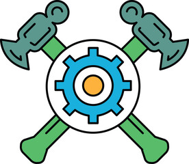 A logo for a company that specializes in tools and machinery