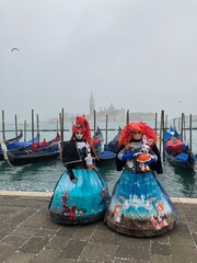 Obraz premium Carnival of Venice - Costumes