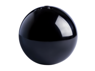 Glossy Black Bowling Ball
