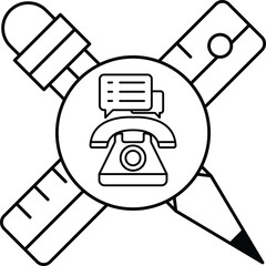 A phone is shown with a pencil and ruler in the background