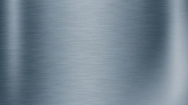 Reflective, smooth gray-blue metallic surface with linear texture and subtle light gradients