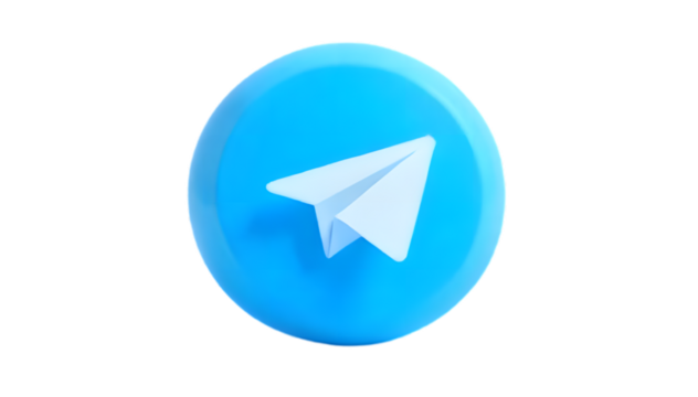 blue arrow isolated on white