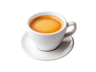 Fresh Espresso in White Cup