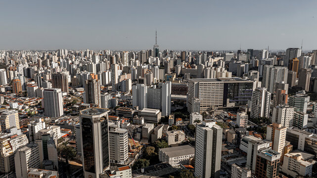 S&atilde;o Paulo Skyline &mdash; Vila Mariana, Vergueiro and Paulista