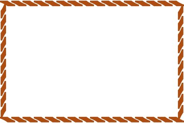 Unique Sharp Red Color Frame, Photo Frame, Simple Border Frame with White Background, Amaizing Unique Frame