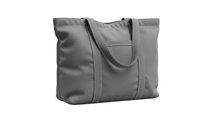 Gray Tote Bag Mockup 3d Render