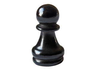 Black Chess Pawn Piece