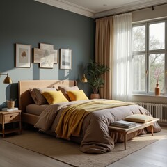 Fototapeta premium modern bedroom