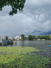 River Spree by Treptower Park, Berlin, Germany