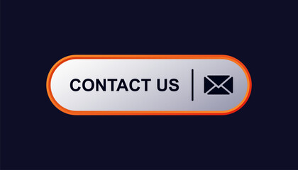 oval button design labeled contact us with an envelope icon for easy online communication access.